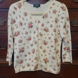 Ralph Lauren cardigan and vest set